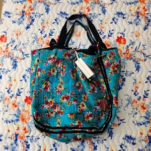 Karma Highway Blue Floral Bag